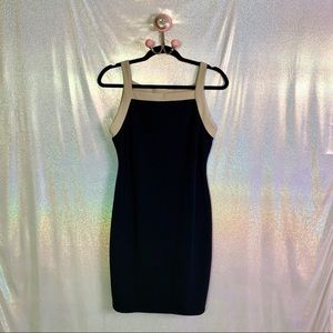 All that Jazz | Black & Tan Bodycon Dress